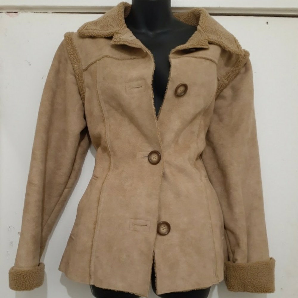 Pea Coat With Zipper Sleeves turns into Vest